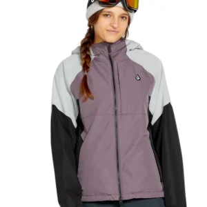 Chaqueta de snowboard Mujer Volcom Agate Insulated - Dusty Lavender