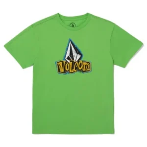 Camiseta Niño Volcom Sticker Stamp - Electric Green