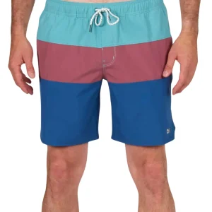 Bañador Salty Crew Beacons 2 Elastic - Plum