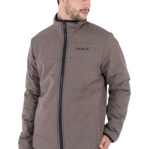 Chaqueta reversible Hurley Juniper - Brown / Camo