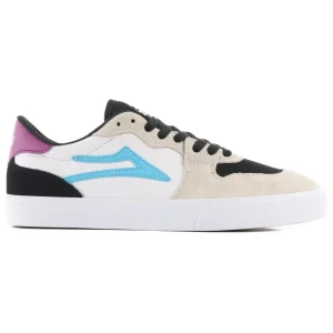 Zapatillas Lakai York - White/Black Suede
