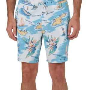 Bañador Salty Crew Salty Island Elastic - Off White
