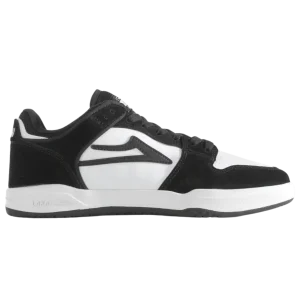 Zapatilla Lakai Telford Low Black White Leather