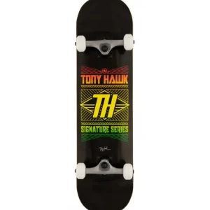 Skateboard Completo Tony Hawk SS 180+ Stacked Logo Black 8" x 31.5"