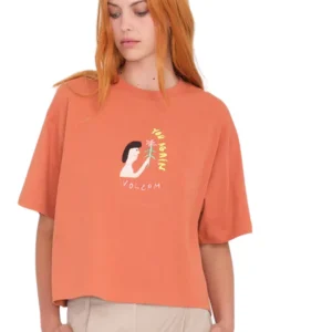 Camiseta Chica Volcom Arthur Longo - Rosewood