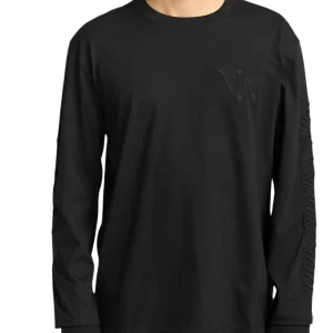 Camiseta de Manga Larga RVCA VA Worldwide | Black