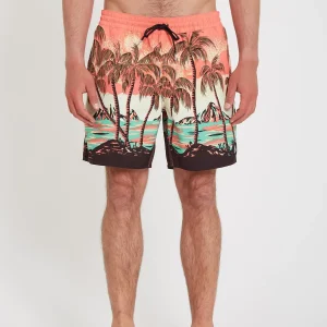 Bañador Volcom Boardshort Novelty Trunk 17" Living Coral