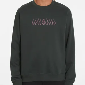 Sudadera Volcom Hi School Crew Cedar Green