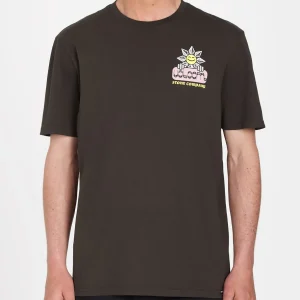 Camiseta Volcom Gardener Rinsed Black