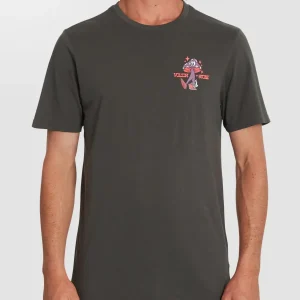 Camiseta Volcom Mr Liberty Rinsed Black