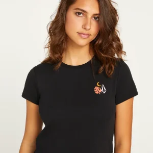 Camiseta Chica Volcom Have a Clue Tee Black