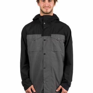 Burton Gore-tex Packrite Shacket Jacket True Black / Pavement