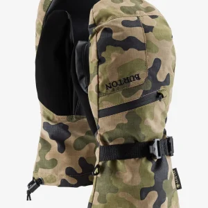Burton Burton Men's Gore-tex Mittens Martini Olive Terra Camo