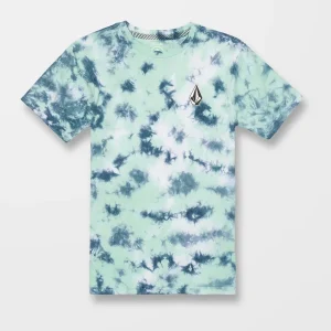 Camiseta Niño Volcom Iconic Stone  Dye - Temple Teal