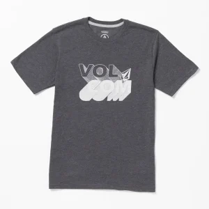 Camiseta Niño Volcom Stone Shifty - Dark Black Heather