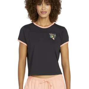Camiseta Chica Volcom Maybe Baby - Black