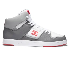 Dc Shoes Cure Hi Top White/grey/red