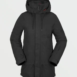 Chaqueta de snowboard Mujer Volcom Paxson 2L TDS Infrared Parka - Black