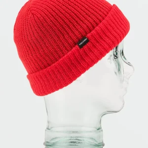 Gorro Volcom Niño Sweep Lined Beanie - Orange Shock
