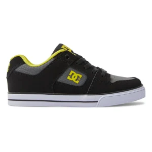 Zapatillas Niño DC Pure Elastic Black/Lime Green