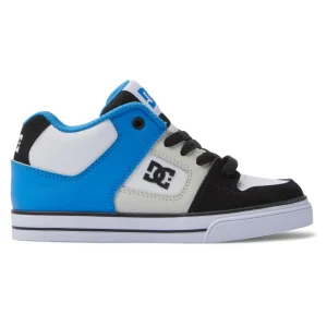 Zapatillas Niño DC Pure Mid Black/Blue/Grey