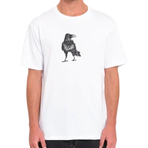 Camiseta de manga corta Volcom Issam Crow - White