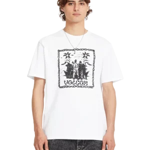Camiseta de manga corta Volcom Fa Filip Rygalski 1 - White
