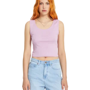 Camiseta de chica Volcom Volcomstone Tight Tank - Iris Purple