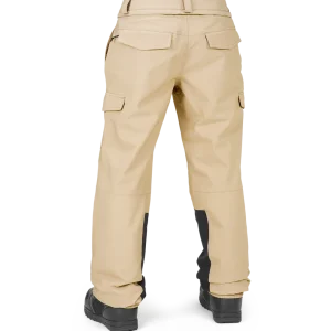 Pantalones de snowboard Mujer Volcom Wildling Pant - Sand