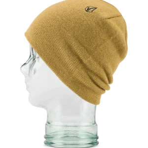 Gorro Volcom V.Co Skull Beanie - Dark Khaki